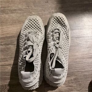 NOBULL Light Gray Knit Women's Training Sneakers